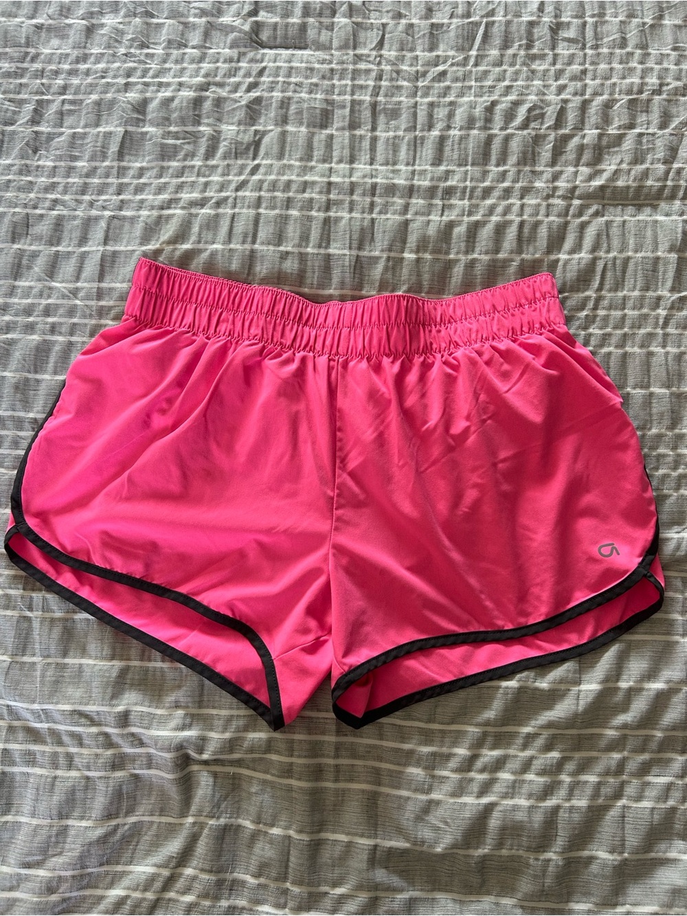 GAP Hot Pink Athletic Shorts with Black Trim